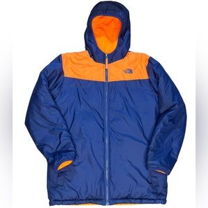 Boys North Face Reversible Puffer Jacket